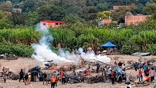 Incidents on the Bolivia-Argentina border: Coast Guard clashes with smugglers