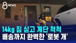 "택배 왔어요" 문 열자 사람 아닌 로봇…혼자서 '척척' / SBS 8뉴스