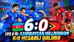 FIFA U-15: Azərbaycan Timor-Leste millisini MƏĞLUB ETDİ | APA TV