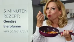 Sonya Kraus' 5 Minuten Rezept: Veganes Rührei - Die Upcycling-Revolution auf dem Teller!