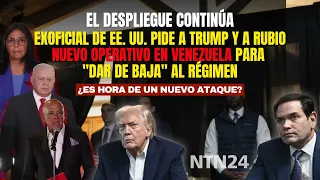 Former US intelligence officer asks Trump and Rubio for new operation in Venezuela to "take down"...