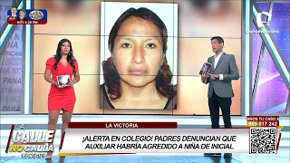Alerta en colegio: padres denuncian que auxiliar habría agredido a niña de inicial