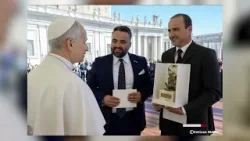 "La pace fa bene al cuore", donazione di Opi a Papa Leone XIV "La pace fa bene al cuore", donazione di Opi a Papa Leone XIV