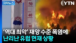 "역대 최악" 재앙 수준 폭염...사망자 속출하고 있는 유럽 현재 상황 [자막뉴스] / YTN