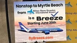Flights to Myrtle Beach coming to Wilkes-Barre/Scranton International Airport