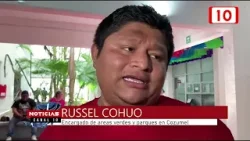 Podan árboles que obstruyen cámaras de vigilancia en Cozumel