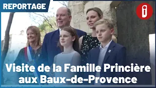 Visit of the Princely Family to Les Baux-de-Provence