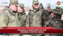 ? ATAQUE MASIVO | 283 drones ucranianos impactan en territorio ruso ? ATAQUE MASIVO | 283 drones ucranianos impactan en territorio ruso