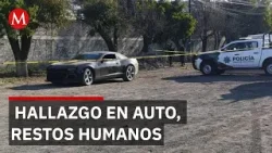 Hallan cuerpo desmembrado en auto abandonado en Guanajuato