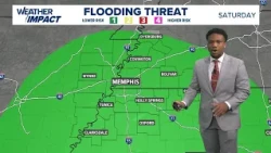 Flash flooding possible with this weekend's storms
