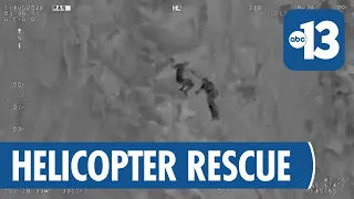 Climber Rescued by Helicopter on Lone Mountain in NW Las Vegas
