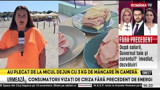 Tourists at an all-inclusive hotel in Constanța took 2.6 kilograms of cold cuts to their room
