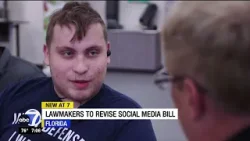 Florida Senate approves revised bill seeking to limit social media for teens