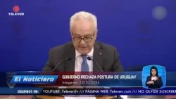 Government rejects Uruguay's stance - The News midday broadcast 10/13/26