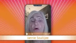 TV Oranje app videoboodschap - Jannie Souilljee