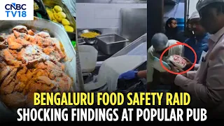 Bengaluru Food Safety Raid: Dead Cockroaches, Expired Cream Found At Church Street Pub | N18V