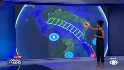 Domingo terá temporais e queda de temperatura no Sudeste e Centro-Oeste