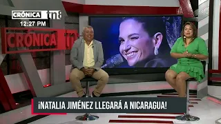 Ready to sing "El sol no regresa"? Natalia Jiménez announces concert in Managua