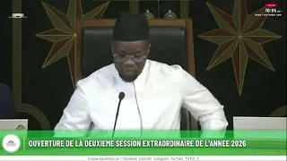 Opening of the Second Extraordinary Session of the 2026 National Assembly