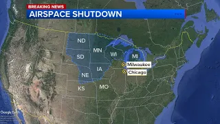 Flights grounded throughout Midwest after temporary outage at air traffic control facility, FAA says