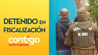 QUISO ATROPELLAR A CARABINEROS: Detienen a conductor que evadió fiscalización - Contigo en la Mañana