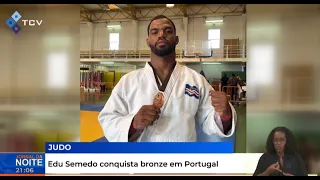 Judo: Edu Semedo wins bronze in Portugal