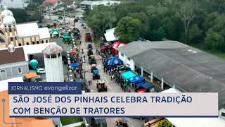 São José dos Pinhais celebrates tradition with tractor blessing