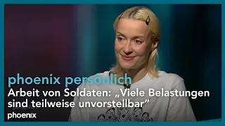 phoenix persönlich: Sophia Wilk-Vollmann (Soldatin und Ärztin) zu Gast bei Jörg Thadeusz | 26.06.26