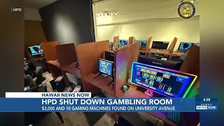 Man arrested after HPD shuts University Ave. gambling room