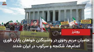 Reuters and Cipa Press reports on the Resistance supporters' rally in Washington protesting the w...