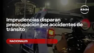 Imprudencias disparan preocupación por accidentes de tránsito