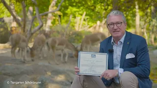 Schönbrunn Zoo honored again for animal welfare