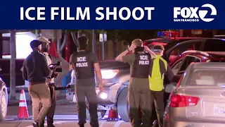 Film shoot depicting ICE activity underway in Santa Rosa | KTVU
