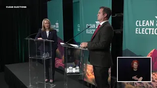 Attorney General Kris Mayes, Warren Petersen clash in contentious debate