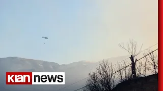 Zjarri në Himarë | Digjen disa banesa dhe qindra rrënjë ullinj, nuk ka persona të lënduar
