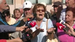 Протест на штипските пензионери
