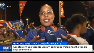 Fans in São Vicente celebrate Cape Verde reaching the World Cup Round of 16