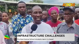 Infrastructure Challenges: Pru East Kadue School students learn in the chapel - Evening News
