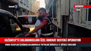 Special Operations Raid on Fraudsters in Gaziantep! Multiple Arrests Made...