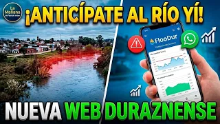 ✨ UNA PLATAFORMA WEB  PARA ANTICIPAR LAS CRECIDAS DEL RÍO YÍ 🌊