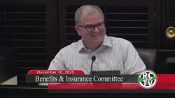 Комитет по льготам и страхованию - 18 декабря 2025 г. Комитет по льготам и страхованию - 18 декабря 2025 г.