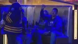 Sabres fans watch game with Buffalo hockey legends