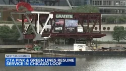 CTA Green, Pink Line service fully restored as CDOT completes Lake Street Bridge construction