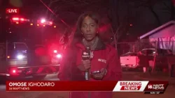 Jackson firefighters face frigid cold battling house fire Jackson firefighters face frigid cold battling house fire