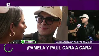 Pamela López reunited with Paul Michael: What did they say to each other?