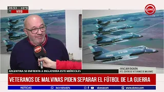 Falklands veterans ask to separate soccer from war