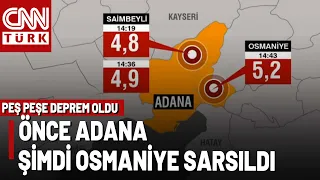 SON DAKİKA🚨Adana Ve Osmaniye Beşik Gibi Sallandı! Adana Valisi Son Durumu CNN TÜRK'e Açıkladı