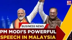 PM Modi Addressed The Indian Diaspora In Kuala Lumpur, Malaysia | Breaking News | Politics | ET Now