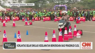 Gebyar Keselamatan Lalu Lintas, Korlantas Polri Libatkan Ribuan Pengendara dan Ojol - Right Angle