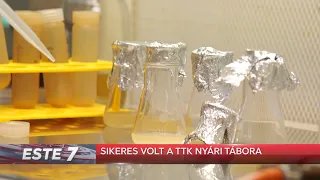 Sikeres volt a TTK nyári tábora